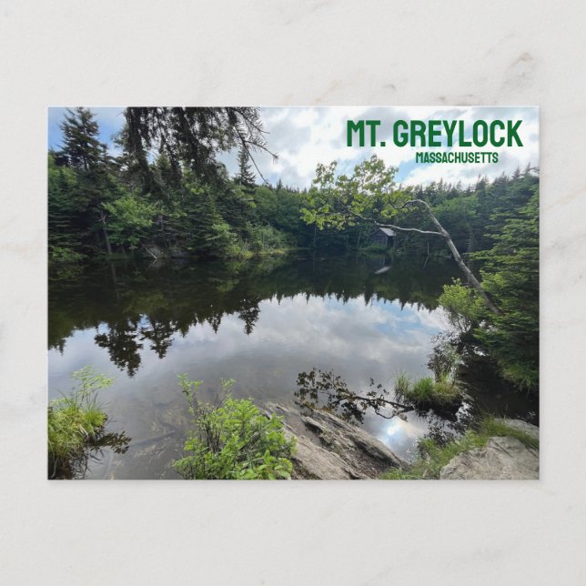 Mt. Greylock Massachusetts Postcard (Front)