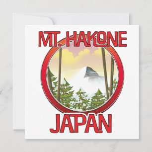 Mt. Hakone Japan Invitation