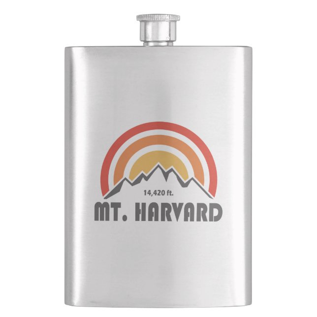 Mt. Harvard Hip Flask (Front)