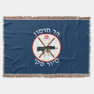 Mt. Hermon Ski Patrol Throw Blanket