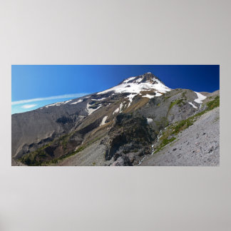 Mt. Hood from Gnarl Ridge Poster