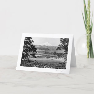 Mt. Hood from Hood River Valley Photograph Card