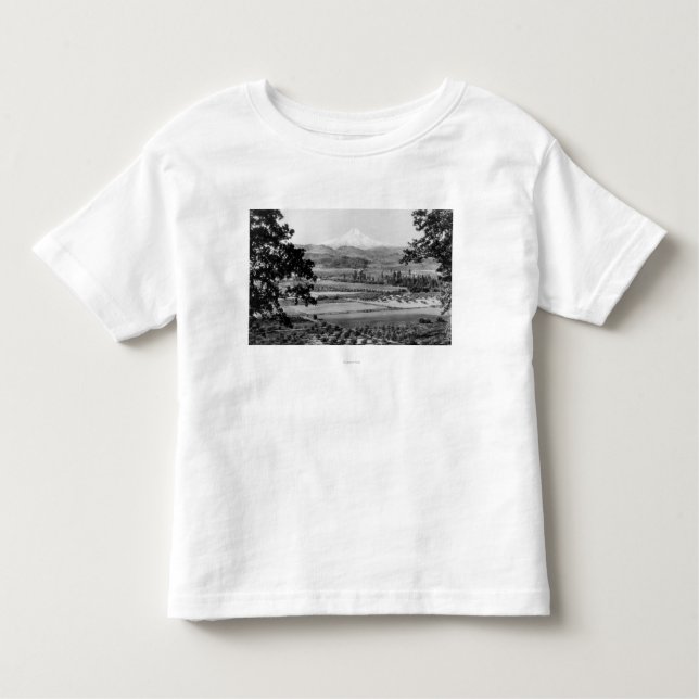 Mt. Hood from Hood River Valley Photograph Toddler T-Shirt (Front)