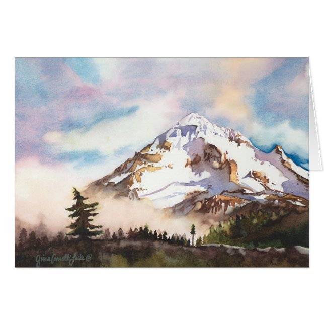 Mt. Hood Oregon Blank (Front Horizontal)