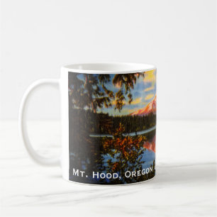 Mt. Hood, Oregon Crystal Clear Lost Lake Coffee Mug