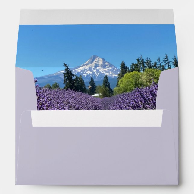 Mt Hood Oregon Envelope (Back (Bottom))