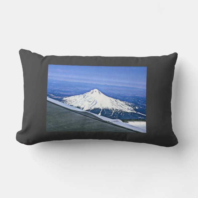 Mt Hood Oregon Lumbar Cushion (Front)