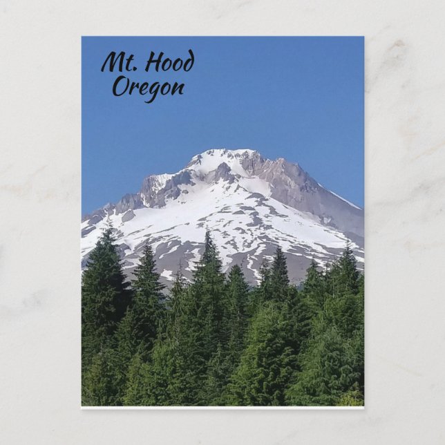 Mt. Hood Oregon Ski Bowl Postcard (Front)