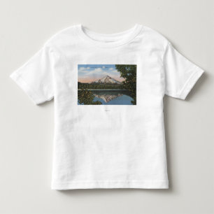 Mt. Hood, Oregon - View of Mountain from Lost Toddler T-Shirt