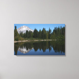 Mt. Hood Reflected in Mirror Lake Canvas Print