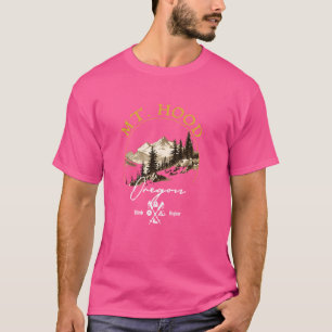 Mt. Hood Retro Vintage Apparel - Mt. Hood Souvenir T-Shirt