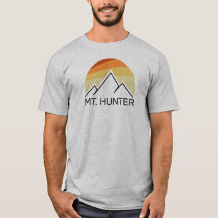 Mt. Hunter Alaska Retro T-Shirt