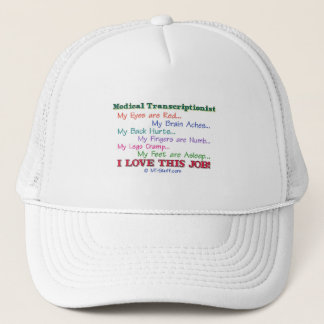 MT I Love This Job Trucker Hat