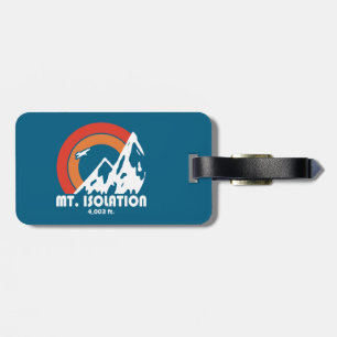 Mt. Isolation New Hampshire Sun Eagle Luggage Tag