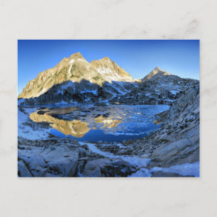 Mt Izaak Walton Over Bighorn Lake Sunrise - Sierra Postcard