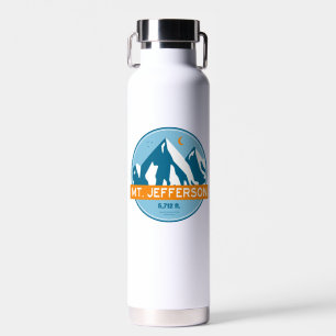 Mt. Jefferson New Hampshire Stars Moon Water Bottle