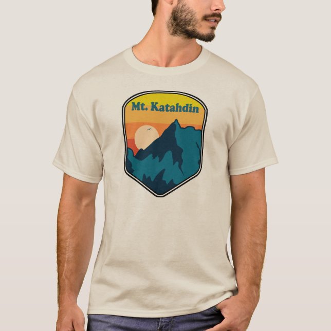 Mt. Katahdin Maine Sunrise T-Shirt (Front)