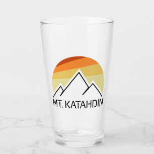 Mt. Katahdin Retro Glass