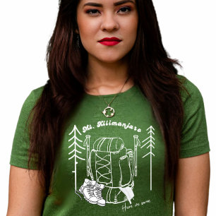"Mt. Kilimanjaro: Here We Come" Hiking T-Shirt