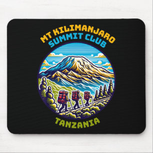 Mt Kilimanjaro Summit Club Tanzania Africa's Highe Mouse Pad
