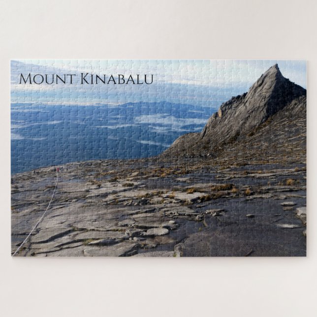 mt kinabalu rope jigsaw puzzle (Horizontal)