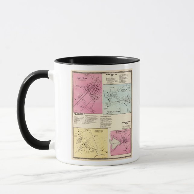 Mt Kisco, Katonah, Whitlock Ville, Bedford Mug (Left)