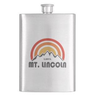 Mt. Lincoln New Hampshire Hip Flask