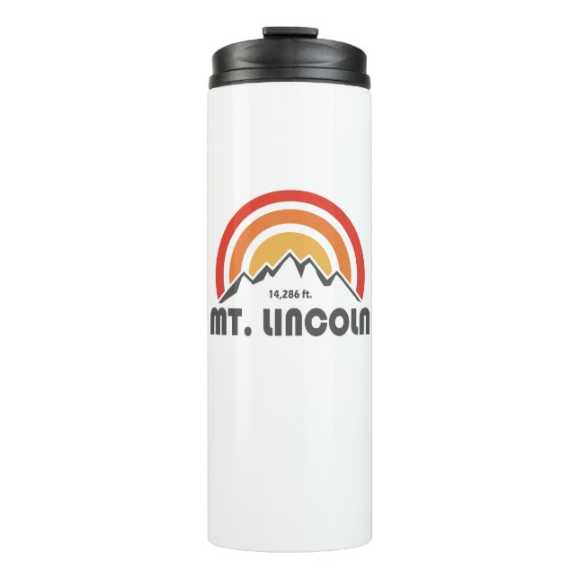Mt. Lincoln Thermal Tumbler (Front)