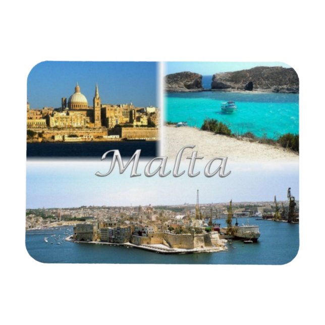 MT Malta - Valletta - Magnet (Horizontal)