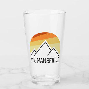 Mt. Mansfield Retro Glass