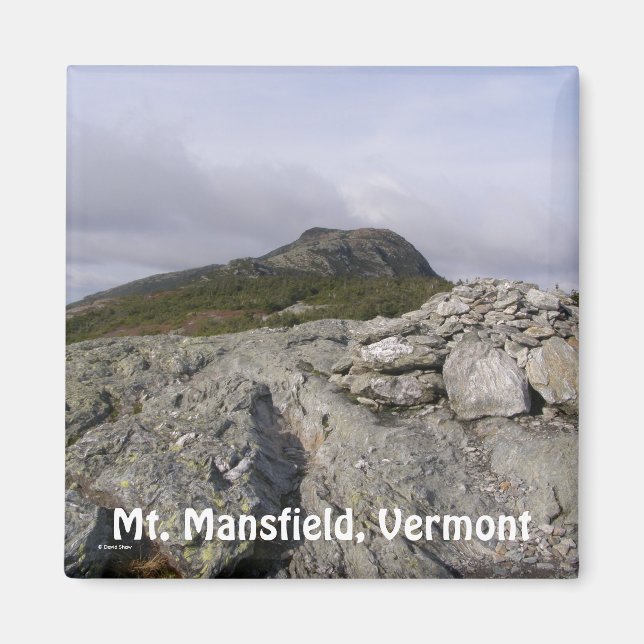 Mt. Mansfield, Vermont Magnet (Front)