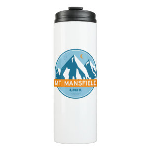 Mt. Mansfield Vermont Stars Moon Thermal Tumbler
