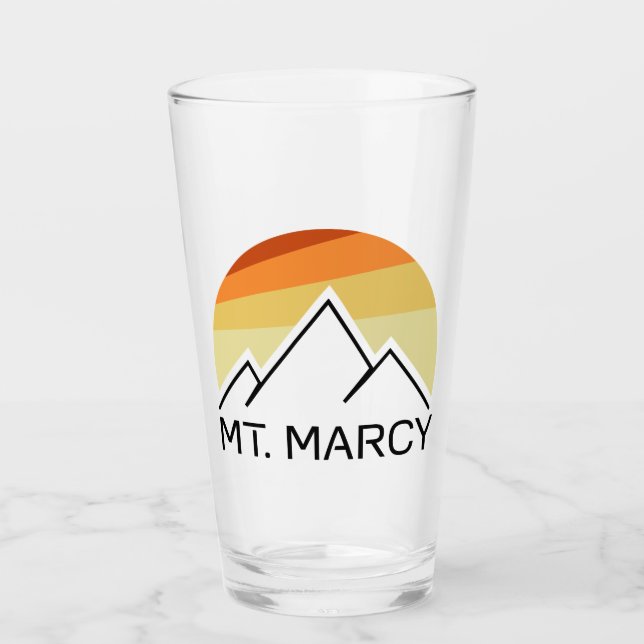 Mt. Marcy Retro Glass (Front)