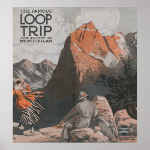 Mt. McClellan & Loop Trip Travel Poster