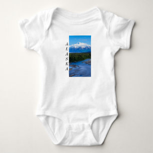 Mt. McKinley Alaska Baby Bodysuit