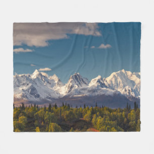 Mt. McKinley   Alaska Fleece Blanket