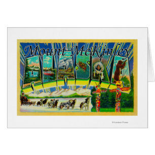 Mt. McKinley, Alaska - Large Letter Scenes