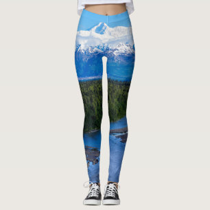 Mt. McKinley Alaska Leggings