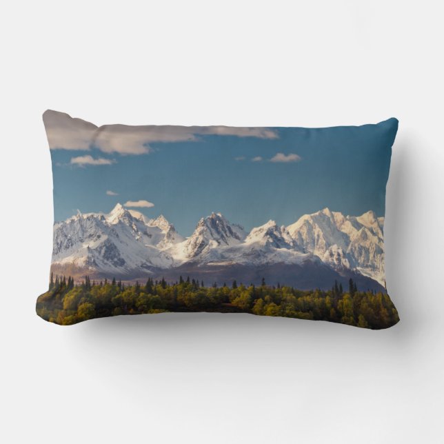 Mt. McKinley | Alaska Lumbar Cushion (Front)
