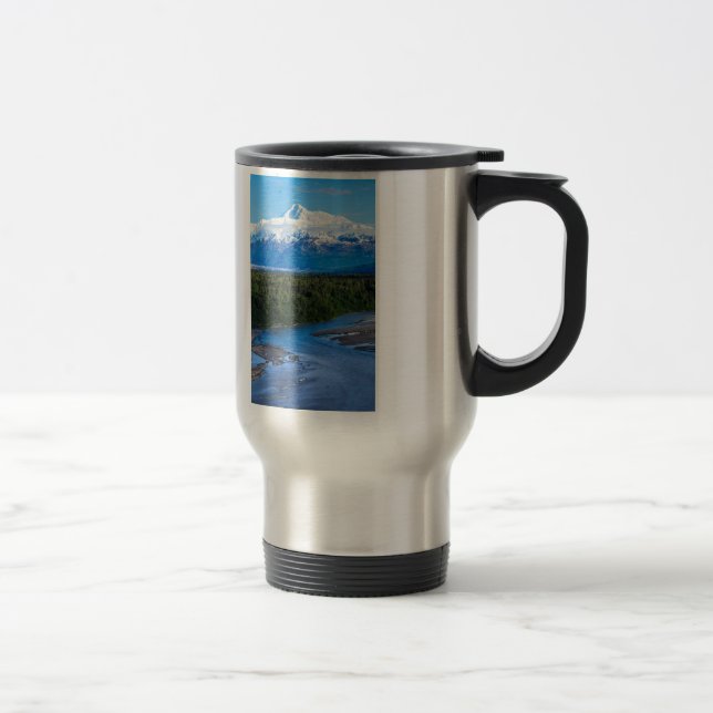 Mt. McKinley Alaska Travel Mug (Right)