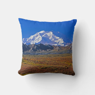 Mt . McKinley Denali National Park , Alaska Cushion