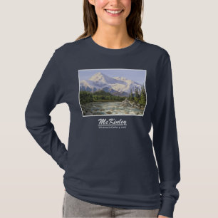 Mt. McKinley Tee Shirt - Denali Alaskan Landscape