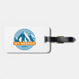 Mt. Meeker Colorado Stars Moon Luggage Tag
