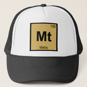 Mt - Metis Titan Chemistry Periodic Table Symbol Trucker Hat