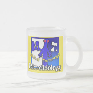 MT - MICROBIOLOGY - MEDICAL TECHNOLOGIST FROSTED GLASS COFFEE MUG