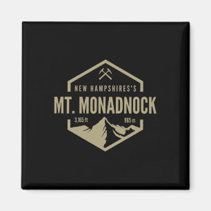 Mt. Monadnock Mountain Travel Magnet