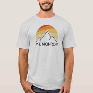 Mt. Monroe New Hampshire Retro T-Shirt