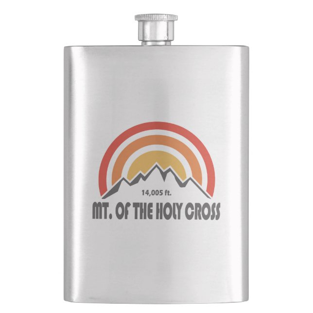 Mt. Of The Holy Cross Hip Flask (Front)