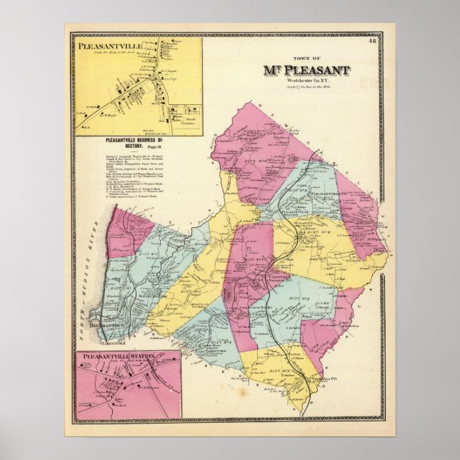 Mt Pleasant, Town Poster (Front)