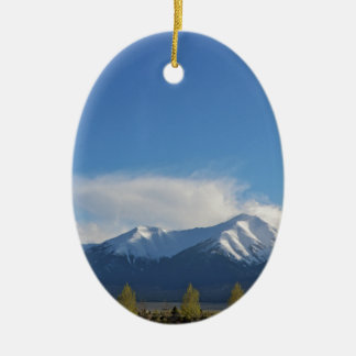 Mt. Princeton dreams Ceramic Tree Decoration